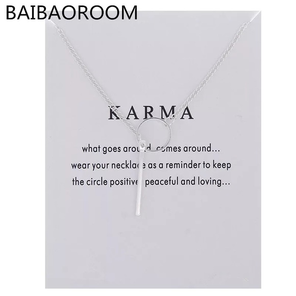 Sanwony Hot Women Chic Y Shaped Necklace Circle La - Picture 2 of 2